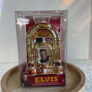 Kurt adler Elvis Presley jukebox box ornament tree